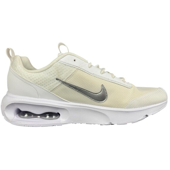 Nike Womens Size 12 Sneakers Shoe Air Max Interlock White Silver DV5695-100 New - Picture 2 of 9